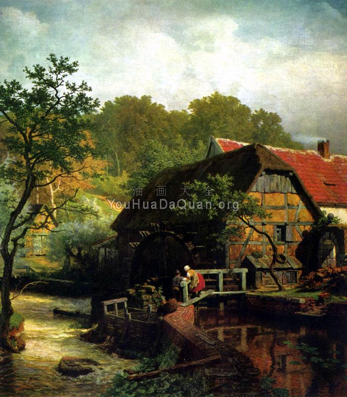 威斯特伐利亚水车 - 安德烈亚斯·阿亨巴赫